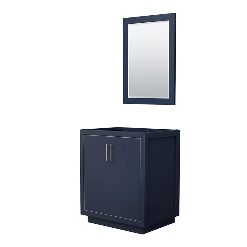 Icon 30" Single Free Standing Vanity Cabinet - Less Vanity Top - image 1