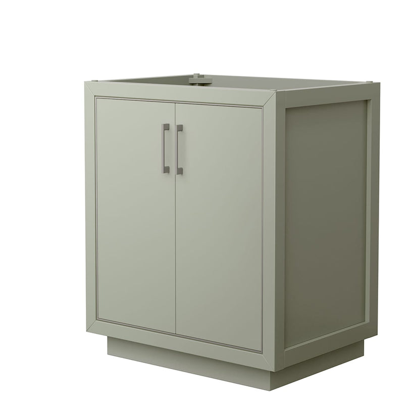 Icon 30" Single Free Standing Vanity Cabinet Only - Less Vanity Top - image 1