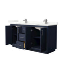 Icon 66" Free Standing Double Basin Vanity Set with Cabinet and Quartz Vanity Top - image 18