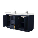 Icon 66" Free Standing Double Basin Vanity Set with Cabinet and Quartz Vanity Top - image 19