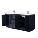 Icon 72" Free Standing Double Basin Vanity Set with Cabinet and Quartz Vanity Top - image 18