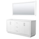 Icon 71" Double Free Standing Vanity Cabinet - Less Vanity Top - image 1