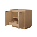 Maroni 36" Single Free Standing Vanity Cabinet Only - Less Vanity Top - image 2