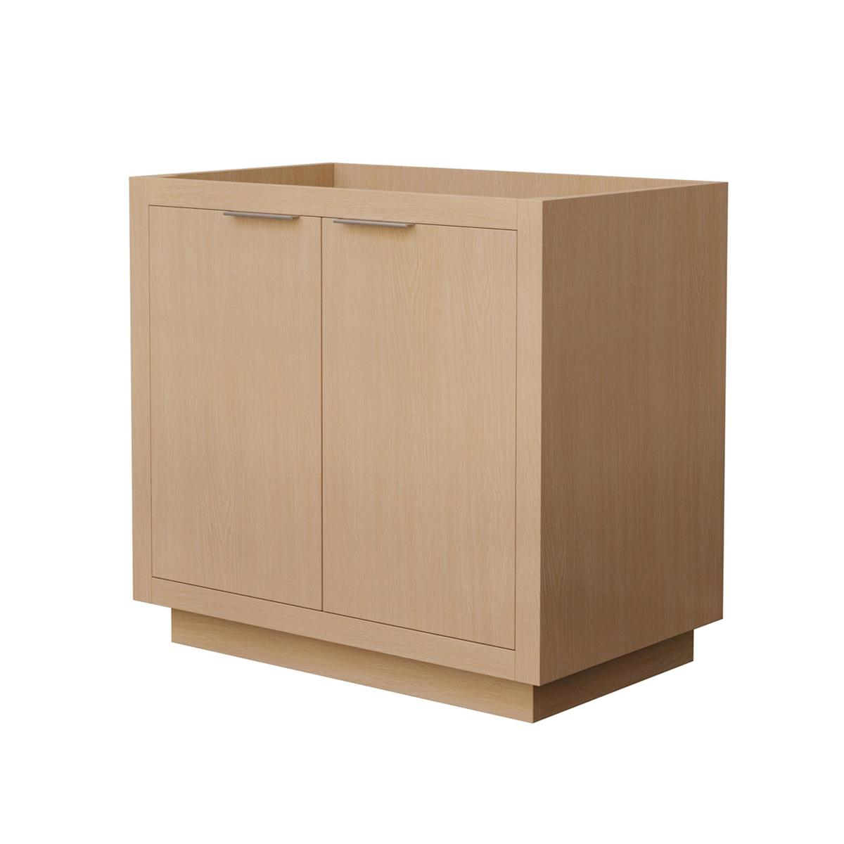 Maroni 36" Single Free Standing Vanity Cabinet Only - Less Vanity Top - image 1