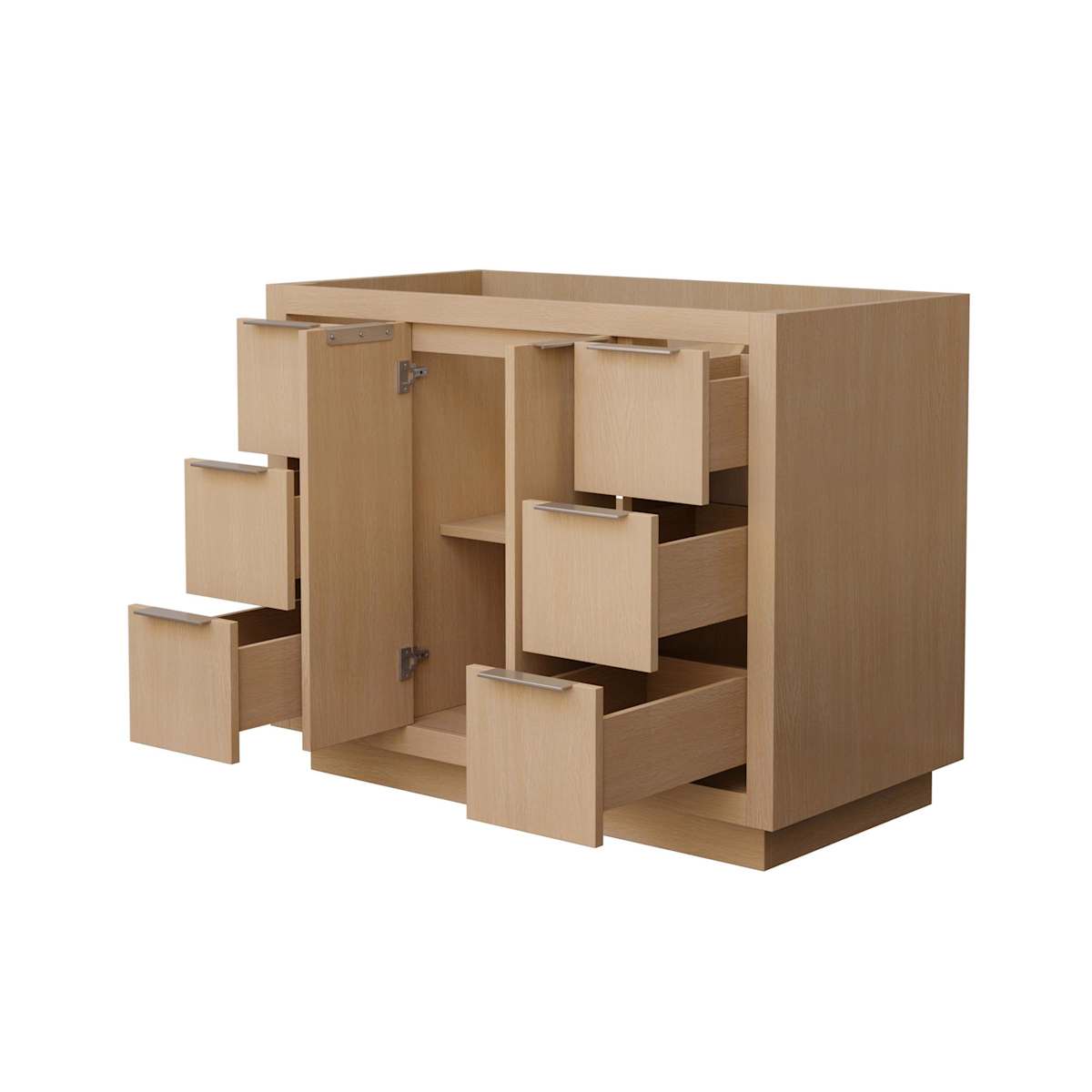 Maroni 42" Single Free Standing Vanity Cabinet Only - Less Vanity Top