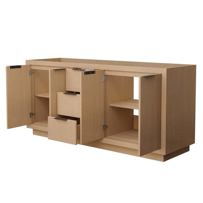 Maroni 72" Double Free Standing Vanity Cabinet Only - Less Vanity Top - image 2