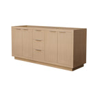 Maroni 72" Double Free Standing Vanity Cabinet Only - Less Vanity Top - image 1