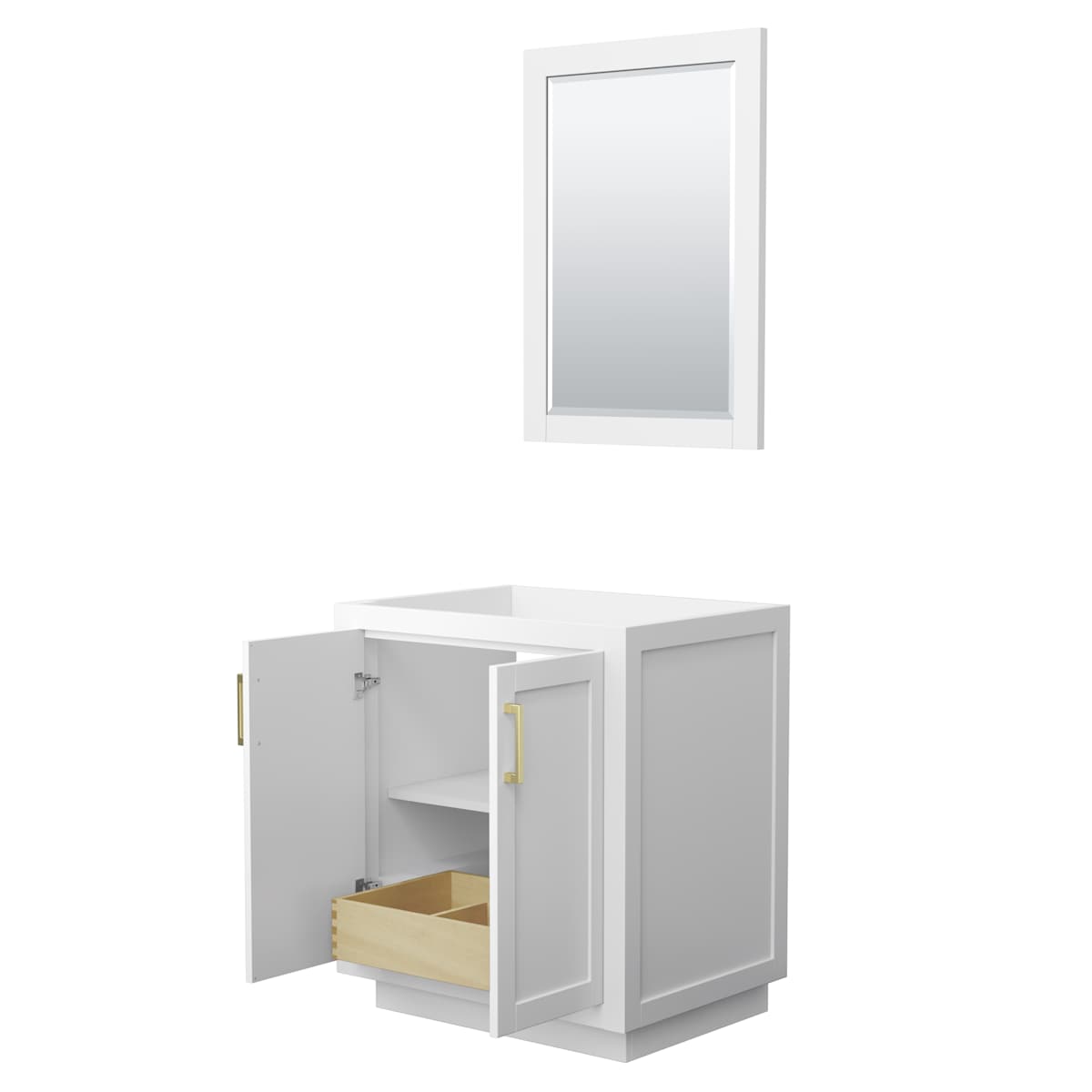 Miranda 30" Single Free Standing Vanity Cabinet - Less Vanity Top - image 8