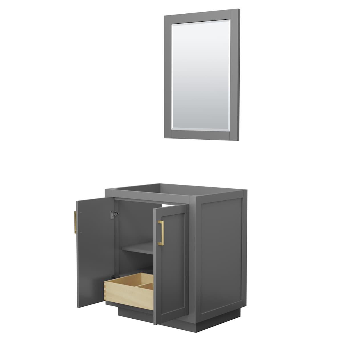 Miranda 30" Single Free Standing Vanity Cabinet - Less Vanity Top - image 14