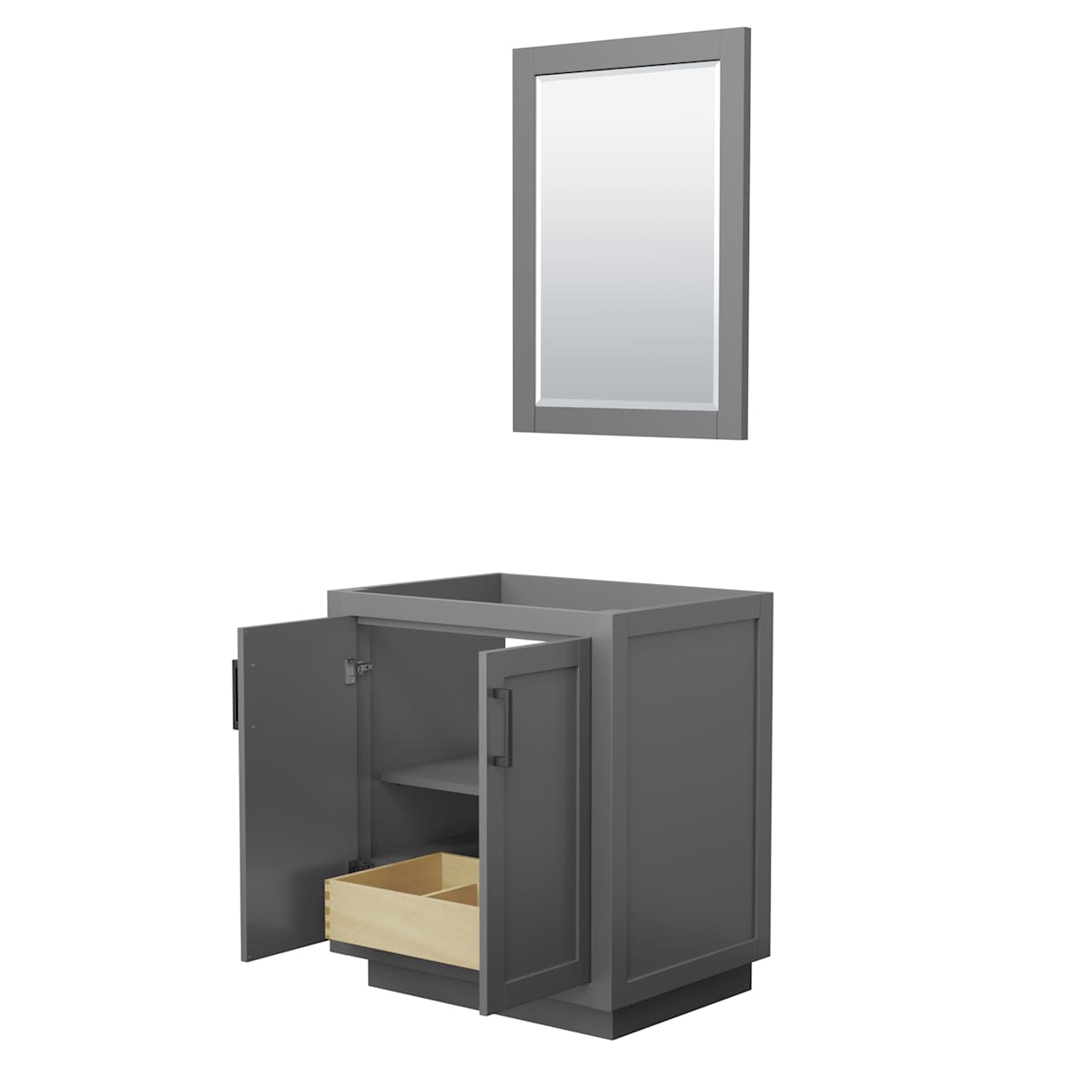 Miranda 30" Single Free Standing Vanity Cabinet - Less Vanity Top - image 18