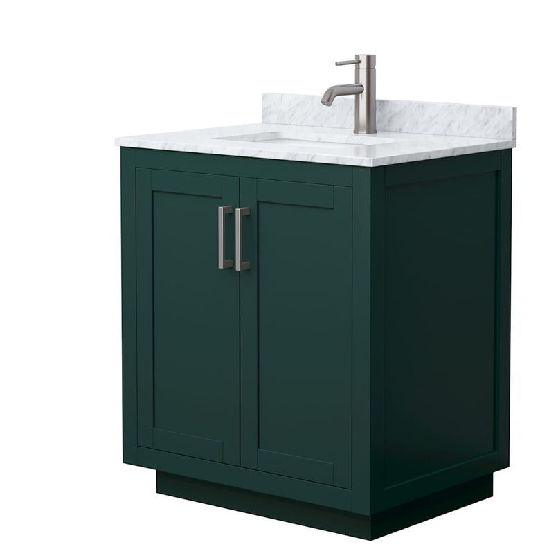 Miranda 30" Free Standing Single Basin Vanity Set with Cabinet and Marble Vanity Top - image 13