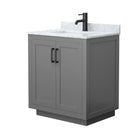 Miranda 30" Free Standing Single Basin Vanity Set with Cabinet and Marble Vanity Top - image 15