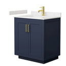 Miranda 30" Free Standing Single Basin Vanity Set with Cabinet and Cultured Marble Vanity Top - image 7