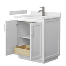 Miranda 30" Free Standing Single Basin Vanity Set with Cabinet and Cultured Marble Vanity Top - image 9