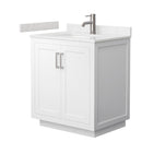 Miranda 30" Free Standing Single Basin Vanity Set with Cabinet and Cultured Marble Vanity Top - image 11