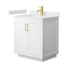 Miranda 30" Free Standing Single Basin Vanity Set with Cabinet and Cultured Marble Vanity Top - image 13