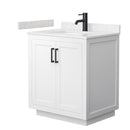 Miranda 30" Free Standing Single Basin Vanity Set with Cabinet and Cultured Marble Vanity Top - image 15