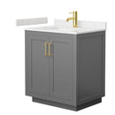 Miranda 30" Free Standing Single Basin Vanity Set with Cabinet and Cultured Marble Vanity Top - image 21