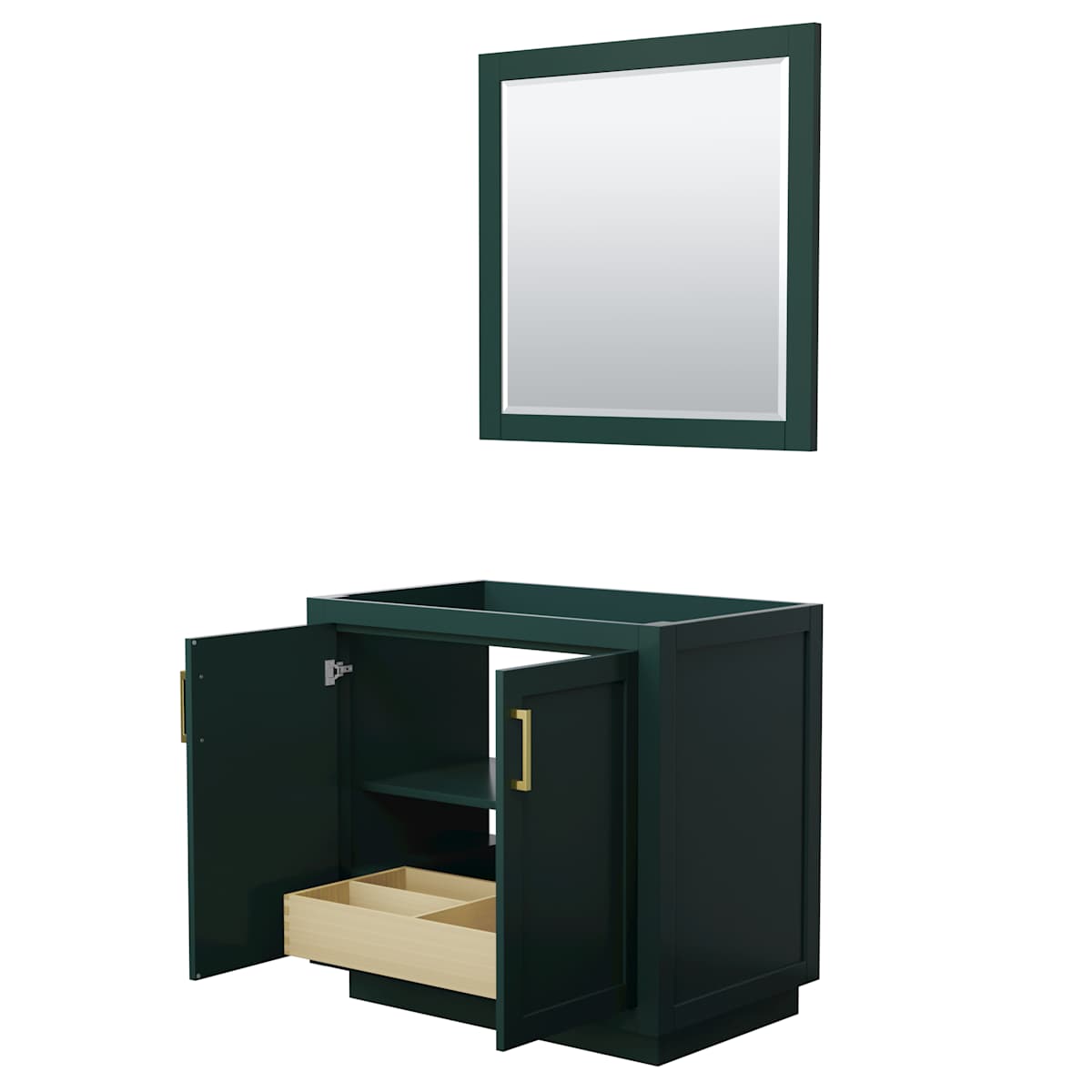 Miranda 36" Single Free Standing Vanity Cabinet - Less Vanity Top - image 15