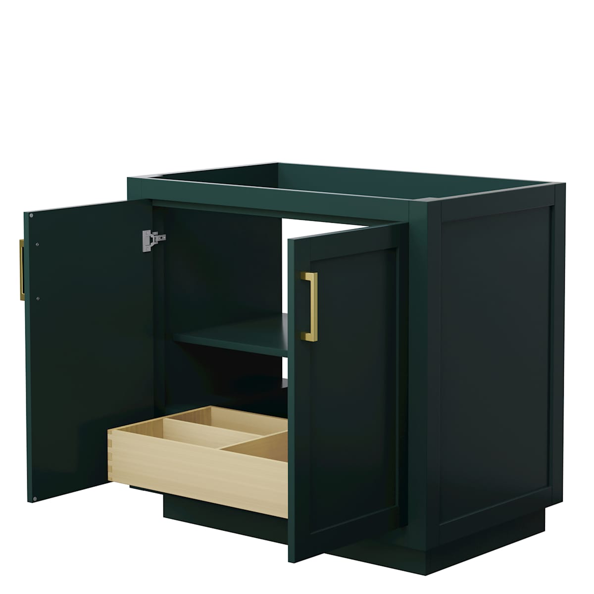 Miranda 36" Single Free Standing Vanity Cabinet Only - Less Vanity Top