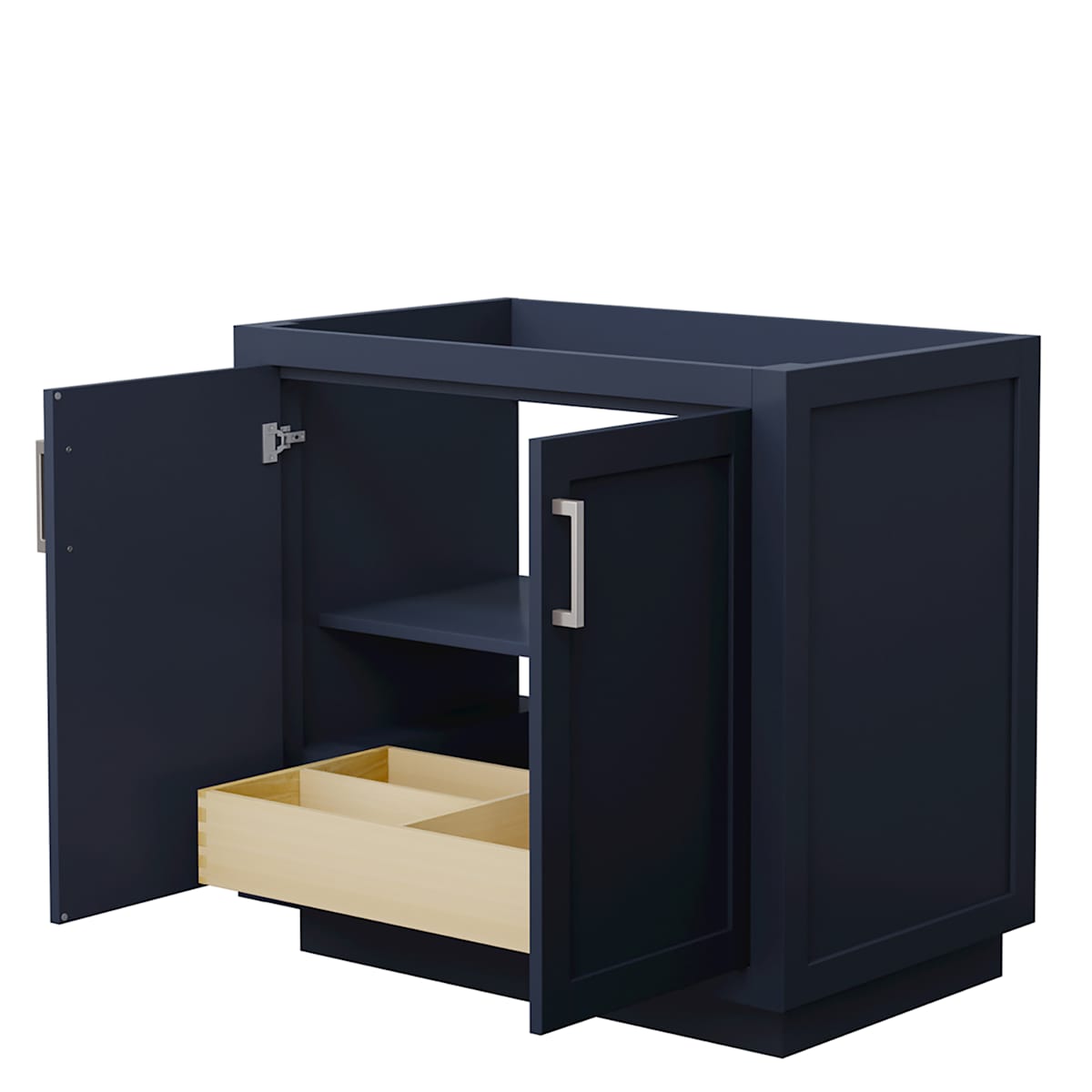 Miranda 36" Single Free Standing Vanity Cabinet Only - Less Vanity Top - image 14