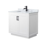 Miranda 36" Free Standing Single Basin Vanity Set with Cabinet and Marble Vanity Top - image 9