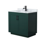 Miranda 36" Free Standing Single Basin Vanity Set with Cabinet and Marble Vanity Top - image 11
