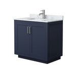 Miranda 36" Free Standing Single Basin Vanity Set with Cabinet and Marble Vanity Top - image 16