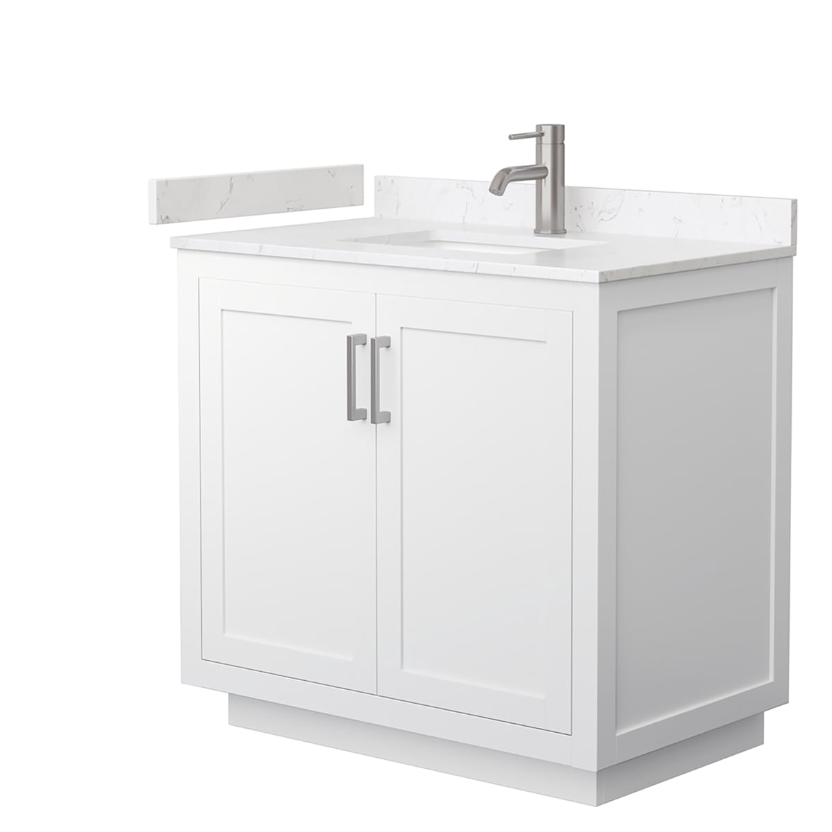 Miranda 36" Free Standing Single Basin Vanity Set with Cabinet and Cultured Marble Vanity Top - image 10