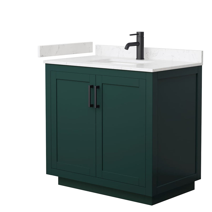 Miranda 36" Free Standing Single Basin Vanity Set with Cabinet and Cultured Marble Vanity Top - image 18