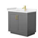 Miranda 36" Free Standing Single Basin Vanity Set with Cabinet and Cultured Marble Vanity Top - image 20