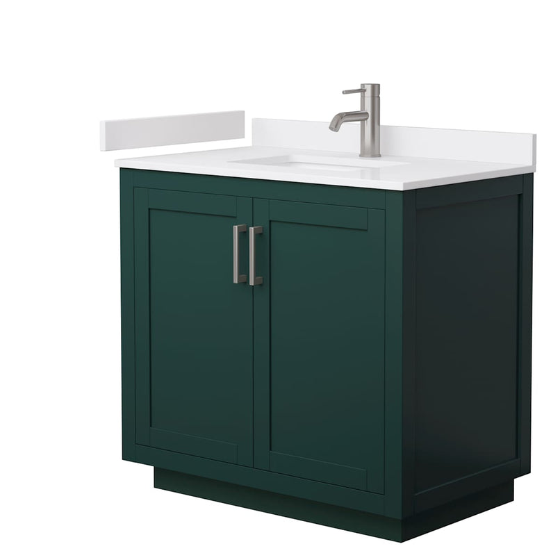 Miranda 36" Free Standing Single Basin Vanity Set with Cabinet and Cultured Marble Vanity Top - image 21