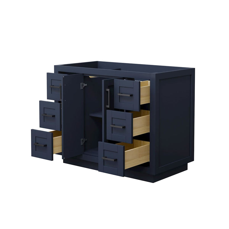 Miranda 42" Single Free Standing Vanity Cabinet Only - Less Vanity Top - image 2