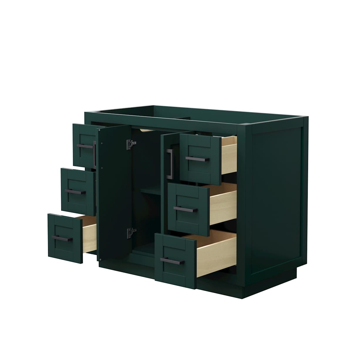 Miranda 42" Single Free Standing Vanity Cabinet Only - Less Vanity Top