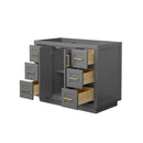 Miranda 42" Single Free Standing Vanity Cabinet Only - Less Vanity Top - image 10