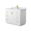 Miranda 42" Free Standing Single Basin Vanity Set with Cabinet and Marble Vanity Top - image 8
