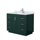 Miranda 42" Free Standing Single Basin Vanity Set with Cabinet and Marble Vanity Top - image 13