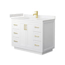 Miranda 42" Free Standing Single Basin Vanity Set with Cabinet and Cultured Marble Vanity Top - image 11