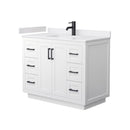 Miranda 42" Free Standing Single Basin Vanity Set with Cabinet and Cultured Marble Vanity Top - image 12