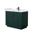 Miranda 42" Free Standing Single Basin Vanity Set with Cabinet and Cultured Marble Vanity Top - image 16