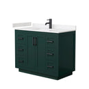 Miranda 42" Free Standing Single Basin Vanity Set with Cabinet and Cultured Marble Vanity Top - image 17