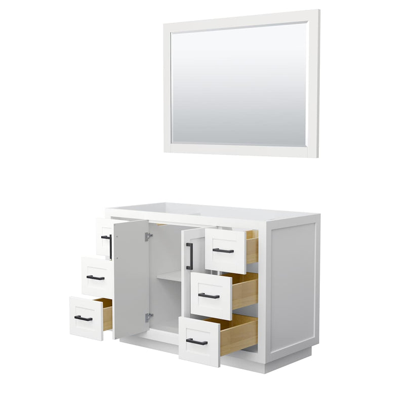 Miranda 48" Single Free Standing Vanity Cabinet - Less Vanity Top - image 9