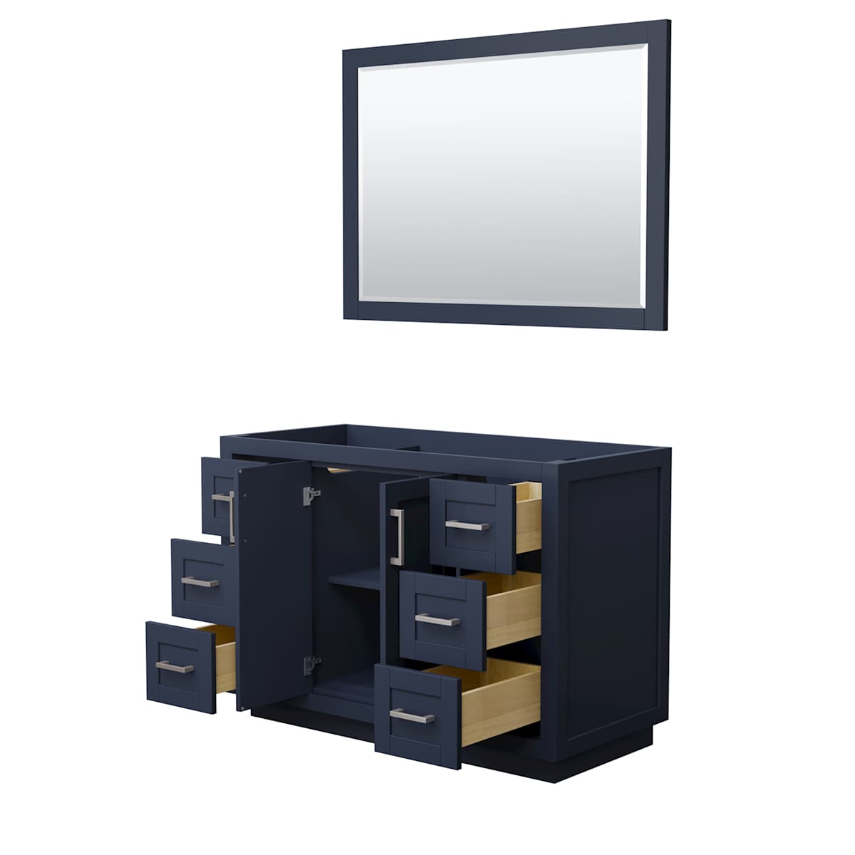 Miranda 48" Single Free Standing Vanity Cabinet - Less Vanity Top - image 18