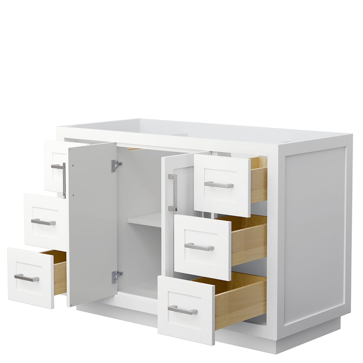 Miranda 48" Single Free Standing Vanity Cabinet Only - Less Vanity Top - image 5