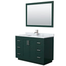 Miranda 48" Free Standing Single Basin Vanity Set with Cabinet, Marble Vanity Top, and Framed Mirror - image 17