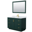 Miranda 48" Free Standing Single Basin Vanity Set with Cabinet, Marble Vanity Top, and Framed Mirror - image 18