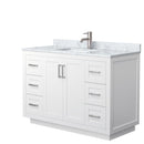 Miranda 48" Free Standing Single Basin Vanity Set with Cabinet and Marble Vanity Top - image 7
