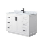 Miranda 48" Free Standing Single Basin Vanity Set with Cabinet and Marble Vanity Top - image 9