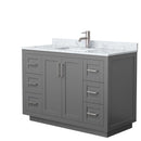 Miranda 48" Free Standing Single Basin Vanity Set with Cabinet and Marble Vanity Top - image 10
