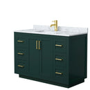 Miranda 48" Free Standing Single Basin Vanity Set with Cabinet and Marble Vanity Top - image 14